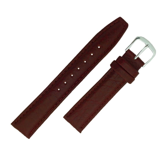 Hadley Roma MS788 20mm Regular Tan Shrunken Grain Leather Men's Watch Band