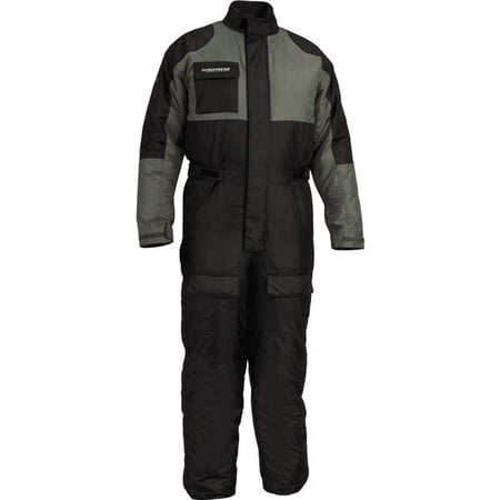 Firstgear Thermo One-Piece Motorcycle Suit - Blk/Gunmetal, All (Best One Piece Motorcycle Suit)