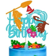 Moana Birthday Party Supplies, Cake Decorations for Birthday Party Decorations Theme Birthday Party Supplies