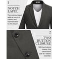 thumbnail image 4 of COOFANDY Men's Blazer Casual Sport Coats Two Buttons Lightweight Suit Jacket, 4 of 6