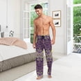 thumbnail image 6 of GZHJMY Mardi Gras Pajama Pants for Men, Lounge Pants Lightweight Men Pajama Bottoms with Drawstring Pockets, Christmas New Year Birthday Gifts, Large, 6 of 6