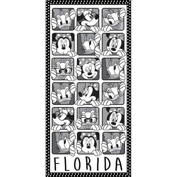 Minnie Beach Towel (Florida Namedrop)