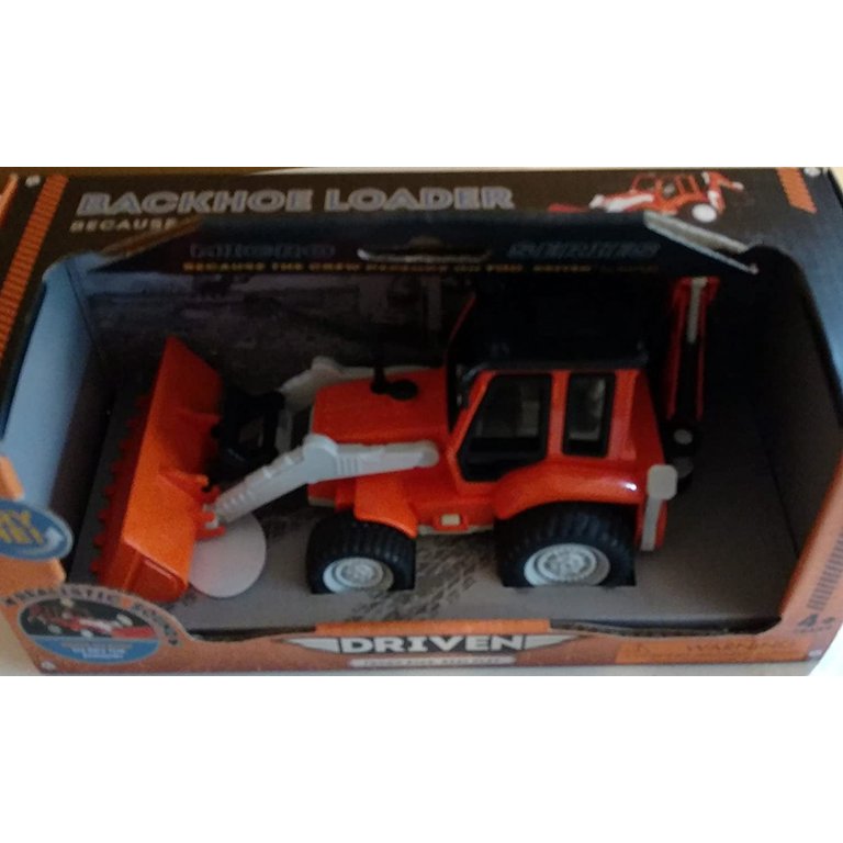 Driven backhoe sales loader toy