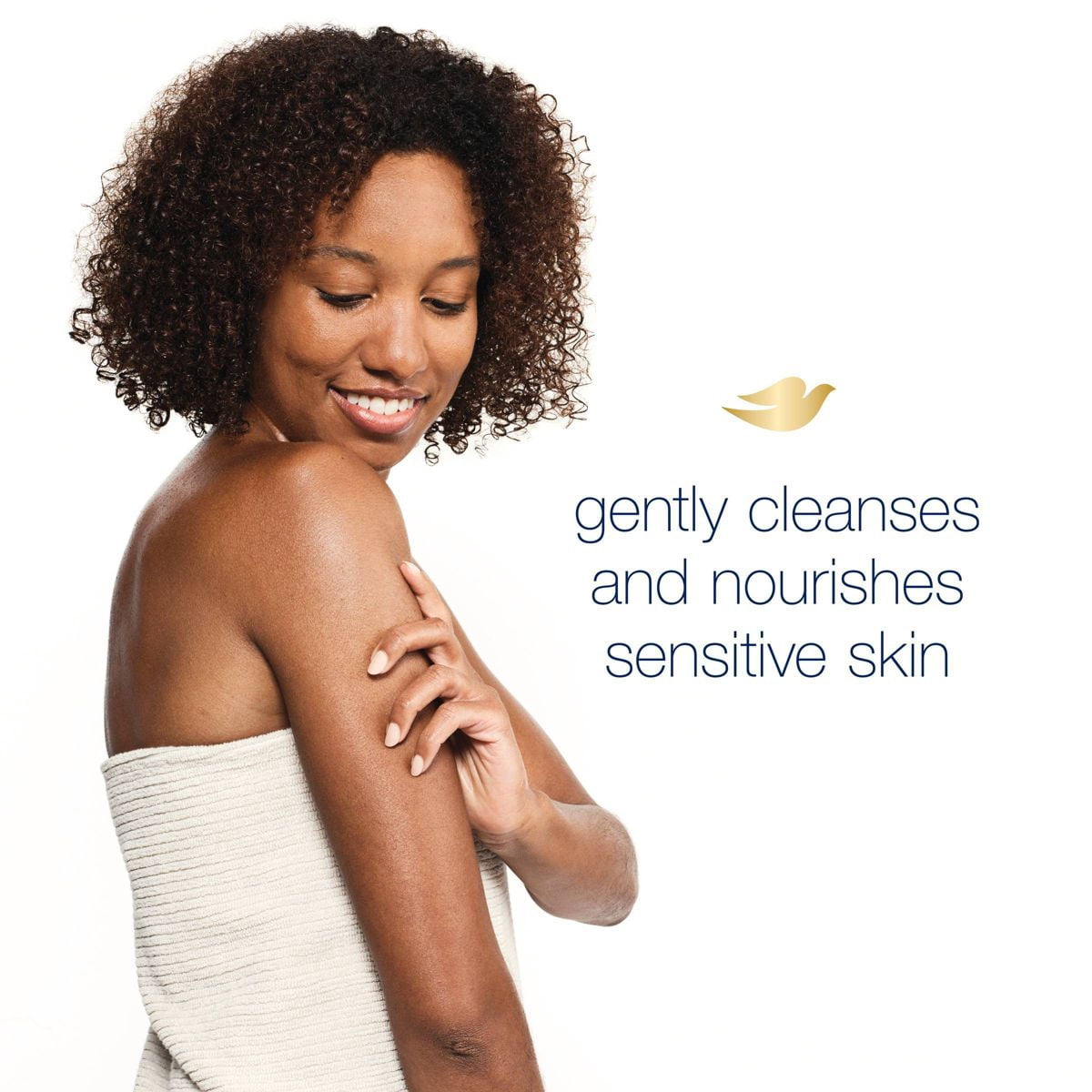 Dove Beauty Sensitive Skin Sulfate-Free Shower Foam Body Wash - 13.5 fl oz