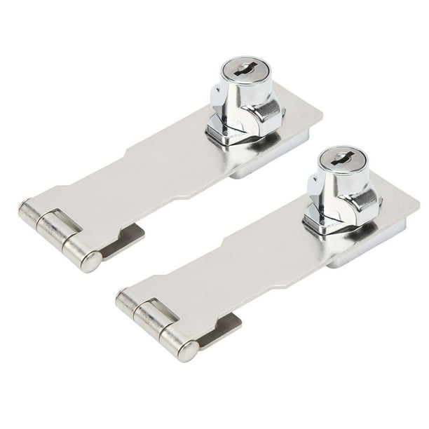 Cerraduras con llave, 2 piezas Cerraduras con llave Perilla giratoria Cerraduras con llave Cerraduras con llave de acero inoxidable Cerraduras con llave multifuncionales