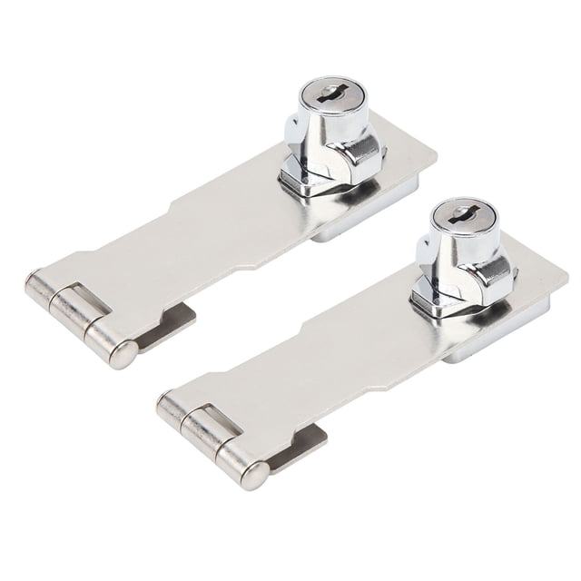 Cerraduras con llave, 2 piezas Cerraduras con llave Perilla giratoria Cerraduras con llave Cerraduras con llave de acero inoxidable Cerraduras con llave multifuncionales