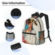 thumbnail image 3 of Easygdp Colorful Dachshund Art Mochila Casual para Portátil, Mochila para Escuela, Viajes, Negocios, 3 of 6