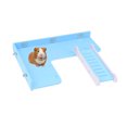 thumbnail image 1 of OULII Pet Platform Blue with Ladder and Platform Design Safe Durable for Small Animals, 1 of 4