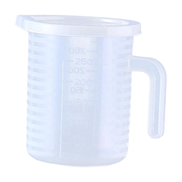 Taza medidora, jarra medidora de líquidos, multiusos, jarra de fácil vertido, fácil agarre 250 ml