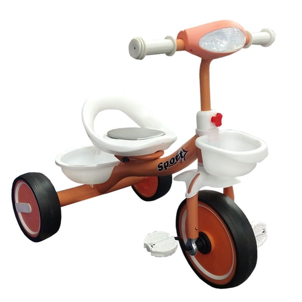 Triciclo Infantil Le Monde Luz y Sonido Faro Rosa