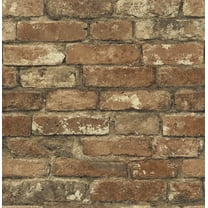 Chesapeake by Brewster MAN20097 Gentlemen's Quarters Oxford Rust Brick Texture Wallpaper