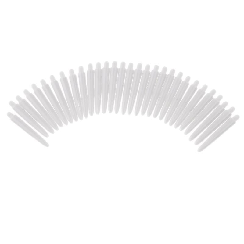 Set 30 Plastic 2BA Dart Stems Shafts Replacement for Steel Soft Tip Dart 