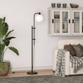 thumbnail image 6 of Evelyn&Zoe Industrial Metal Height-Adjustable Floor Lamp, 6 of 9