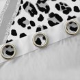 thumbnail image 4 of Homewish Cheetah Print Black Out Curtains for Boys Girls,Animal Print Curtains Pack of 2 (42x63 Each),Bling Glitter Stripes Bedroom Curtains,Super Cozy Room Decor, 4 of 6