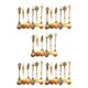 thumbnail image 2 of Kearding De vajilla Retro, tenedor, cuchara de aleación, cuchara de cocina, cucharón de cocina, cucharilla de doméstico, cubiertos Type2 NO2, 2 of 6