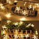 thumbnail image 3 of 10M 80LED Cadena de luces 8 Modos de trabajo Luces de hadas para exteriores / interiores, Dormitorio, Navidad, Balcón, Árboles, Bodas, Fiestas, Fiestas en el jardín de la casa (Luces de copo de nieve) oso de fresa Electrónica, 3 of 5