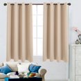 thumbnail image 2 of Cortinas Opacas Con Aismiento Térmico De 1 Panel 52x45 pulgadas Zulema Cortinas opacas para ventanas, 2 of 8