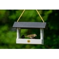 thumbnail image 4 of Birds Choice Modern Farmhouse Fly-Thru Hanging Bird Feeder, Black/White, 4 of 7