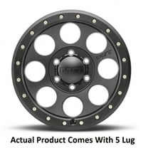 1 Mickey Thompson 17x9 5X5.00 -12 Classic Pro Black Satin Black with Zinc Bolts Wheel Rim