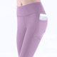 thumbnail image 3 of MKLEKYY Conjunto deportivo para mujer, leggings de cintura alta para mujer, pantalones de yoga estilo pantalón de talla grande, leggings de entrenamiento suaves de longitud completa con bolsillos, 3 of 4