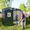 thumbnail image 6 of 6 ft. W x 4 ft. D Outdoor Steel Storage Shed, 6 of 8