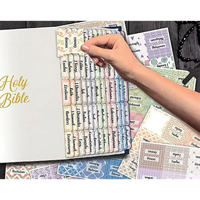 75 Bible Index Tabs Faith Stickers Bible Journaling Supplies - Temu
