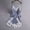 Gray, variant on Wine Lace Camisole Pajamas for Women Slim Fit Crop Top and Shorts Casual Sleepwear