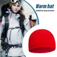 thumbnail image 4 of Sonducket Gorro al aire libre, cómodos sombreros para hombres, sombreros prácticos exquisitos, sombrero para adultos con diseño de Color Simple para Sombreros Rojo Sonducket AP009117-06, 4 of 6