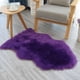 thumbnail image 2 of Cojín de suelo irregular y sencillo para mesita de noche, cojín de sofá, cojín de lana, cojín para silla, alfombra blanca, 2 of 6