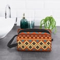 thumbnail image 6 of XMXT Large Capacity Makeup Bag, Retro Tribe Aztec Prints Storage Bags Travel Toiletry Cosmetic Bag for Women Men, 6 of 9