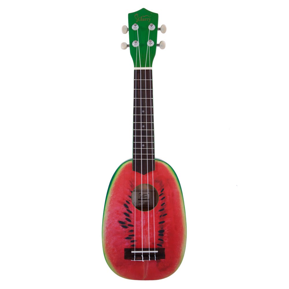 Glarry UC101 21" Slapup Watermelon Pattern Ukulele Colorful Walmart