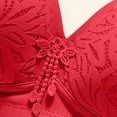 thumbnail image 5 of Levmjia Womens Lace Back Bra Buckle No Underwire Comfortable Breathable Sexy Underwear Soft Nylon Everyday Wear Plus Size S-3XL Hand Wash, 5 of 6