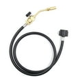 thumbnail image 1 of Propane Torch Kit,Brass Largepencil Flame Gas Welding Torch Head Nozzle With Propane Adapter Hose Connects For Soldering ,Easy to Use, 1 of 6