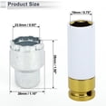 thumbnail image 4 of Tuerca de bloqueo de rueda Unique Bargains con adaptador de 19 mm para Volvo #7608 Llave de tornillo antirrobo, 4 of 7
