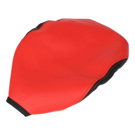 SCITOO Auto Black and Red Center Console Armrest Box Cover Replacement Fit For 2009 2010 2011 2012 2013 2014 For Ford For F-150 Leather Auto Central Armrest Protector Pad