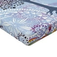 thumbnail image 2 of Ambesonne Nature Fitted Sheet, Vintage Tree of Life, Full Size, Blue, 2 of 3