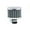Silver, variant on hengsof 12mm Mini Air Filter, Universal Motor Cold Air Intake Filter Breather, Auto Turbo Vent Intake Filter Cleaner, Crankcase Breather Car Accessories for Motorcycle Engine Parts