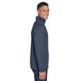 thumbnail image 4 of Devon & Jones Men's Newbury MÃ©lange Fleece Quarter-Zip - DG798, 4 of 4