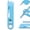 Blue, variant on 4-in-1 Automatic Needle Threader for Sewing Machine, Magnetic Ruler Multi-Tool & Seam Ripper for Easy Threading and Stitch Removal