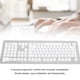 thumbnail image 4 of Tecla De Teclado Alemán De 108 Teclas, Teclas De Teclado Mecánico Minimalista Con Tecnología Translúcida, Compatible Con Teclados 61 64 68 84 87 96 98 100 104 108, Para, 4 of 7