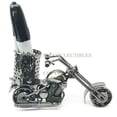 thumbnail image 3 of Cool Chopper Bike Motorcycle Hand Made Metal Stationery Organizer Holder Desktop Office Decor Gift, 3 of 4