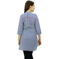 thumbnail image 6 of Phagun Cotton Polka Dot Print Kurti Ethnic Designer Women Kurta Casual Dress, 6 of 7