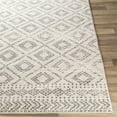 thumbnail image 6 of Livabliss Sunderland Trellis Indoor Area Rug, Light Gray ,5'3" Round, 6 of 7