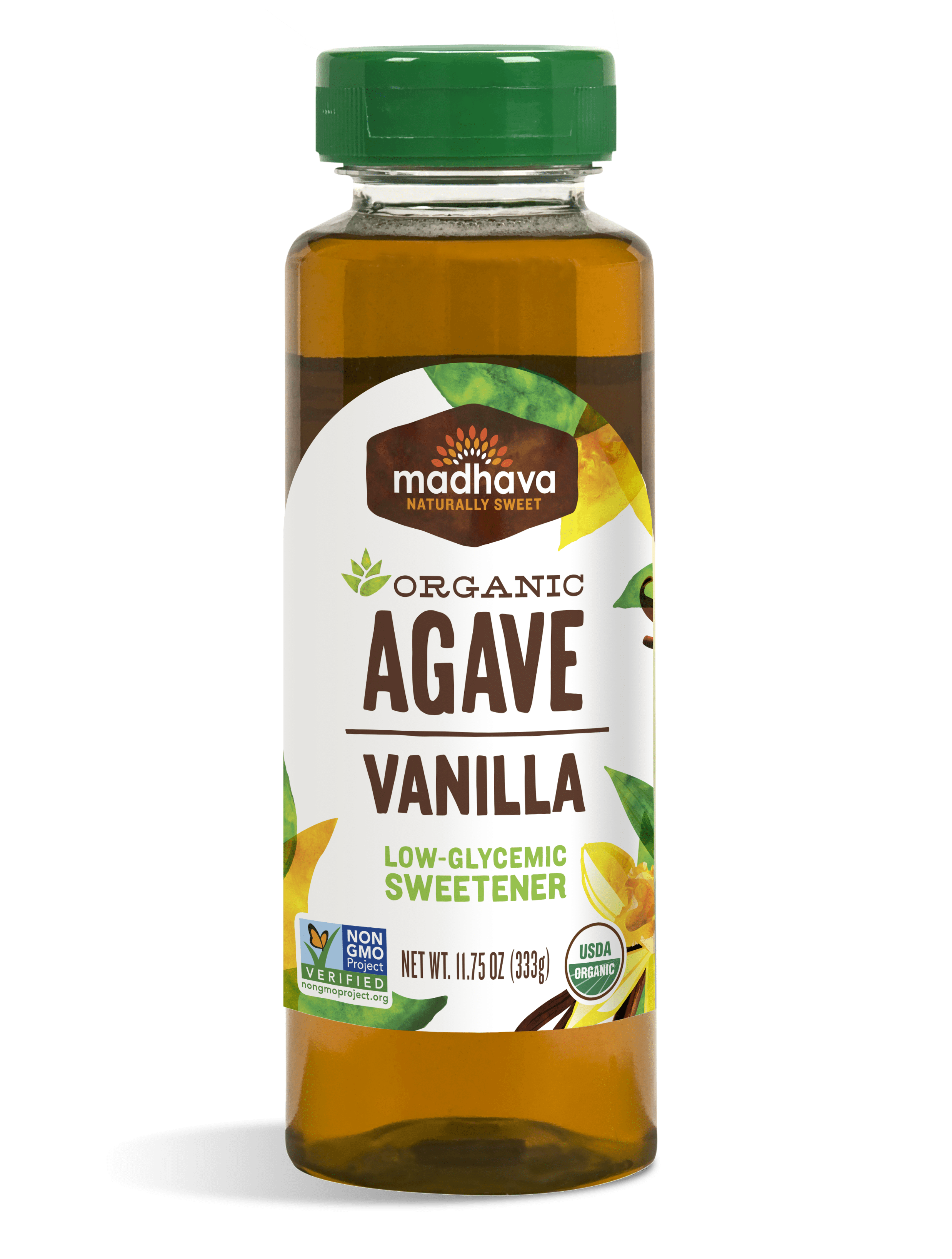 Madhava Organic Agave Vanilla Nectar 11.75 oz.