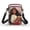 Heart-Shaped Red Ribbon Pattern, variant on HELLHERO Happy New Year Cat Design Adjustable Strap Sling Bag 4.33x1.97x7.09 for Men, Women Polyester, 2026