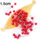 thumbnail image 1 of 50 piezas de mini bayas de perla hechas a mano, accesorios para manualidades, caja de regalo, decoración para árbol de Navidad, 1 of 6