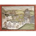 thumbnail image 2 of Devgarh 18x14 Gold Ornate Wood Framed with Double Matting Museum Art Print Titled - Elephants Bathing, 2 of 4