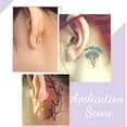 thumbnail image 5 of 16Pcs 2Colos Silicone Ear Nuts with Brass Findings Heart with Word Love Pattern Earring Lifters Backs for Jewelry Earings Platinum Golden Colorful DIY, 5 of 5