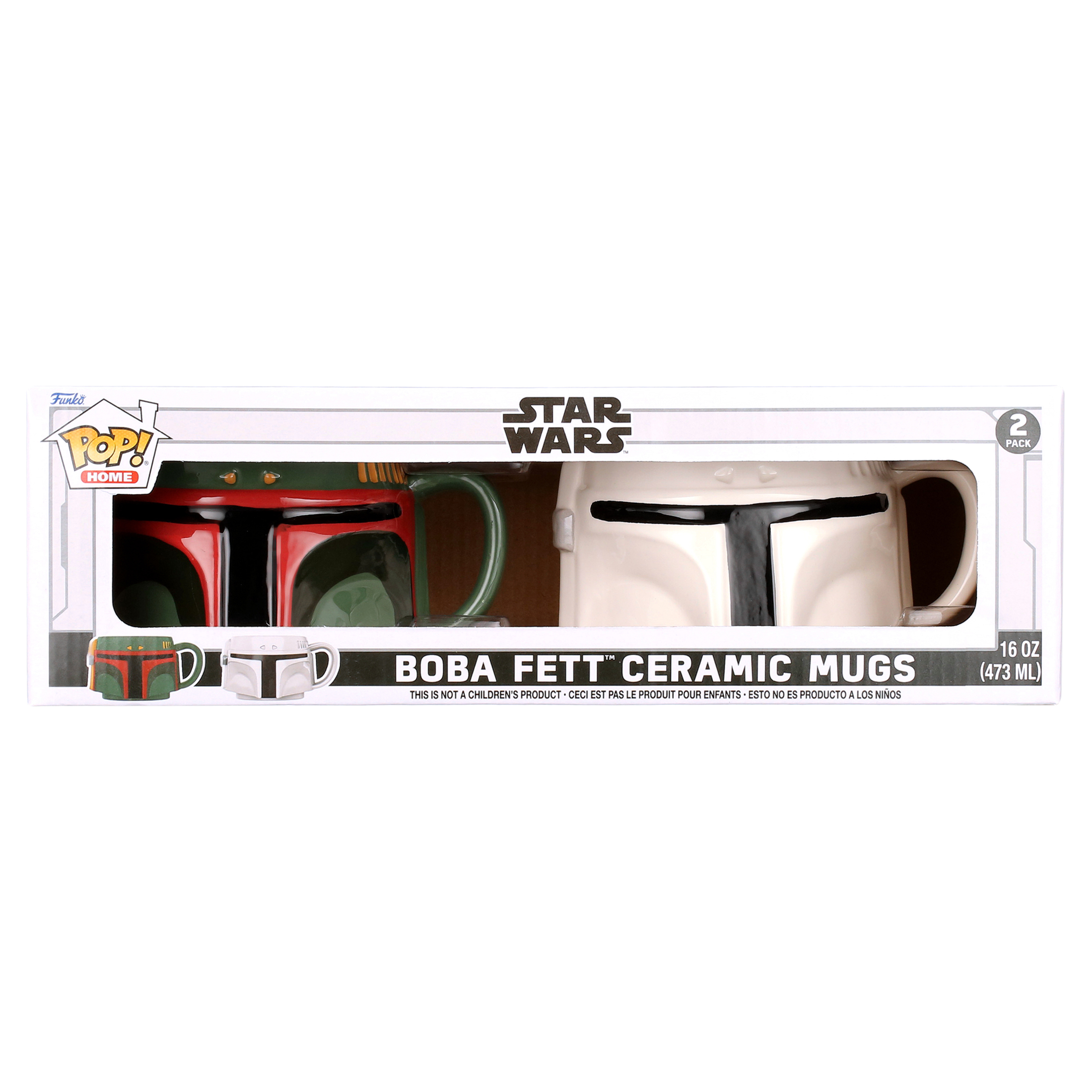 Funko Pop! Mug: Star Wars - 2PK Boba Fett - image 2 of 8