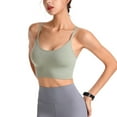 thumbnail image 4 of Seyurigaoka Women's Sports Bra Fitness Workout Running Shirt Yoga Vest, 4 of 5